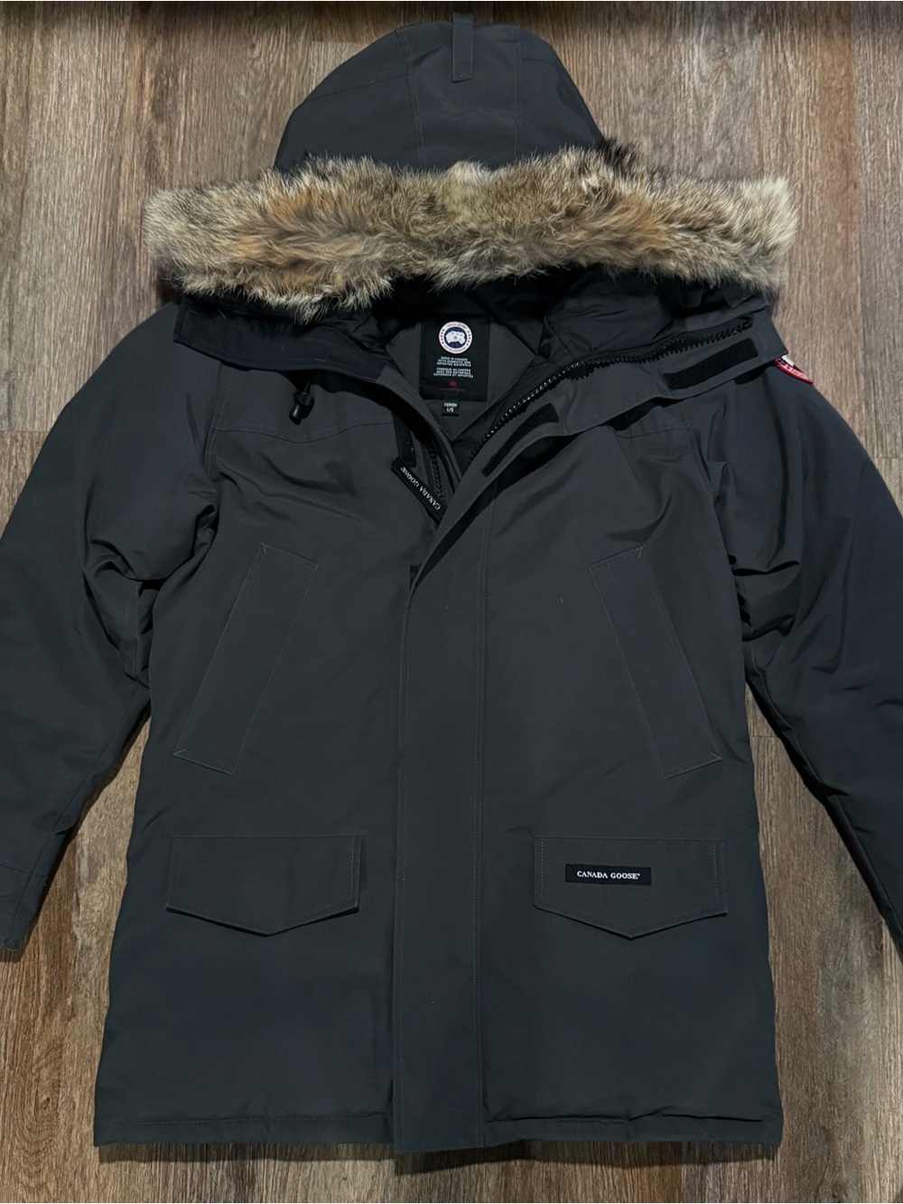 Canada Goose Men's Langford Parka with fur hood